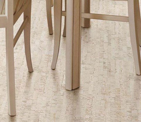 Пробковое напольное покрытие Corkstyle Corkwise Linea White - клеевое