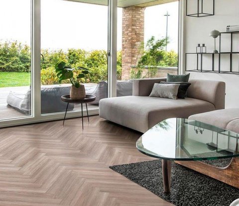 Замковый виниловый пол Kahrs Luxury Tiles Herringbone Whinfel