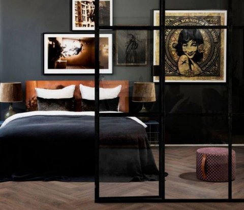 Замковый виниловый пол Kahrs Luxury Tiles Herringbone Saxon