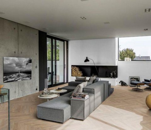 Замковый виниловый пол Kahrs Luxury Tiles Herringbone Taiga