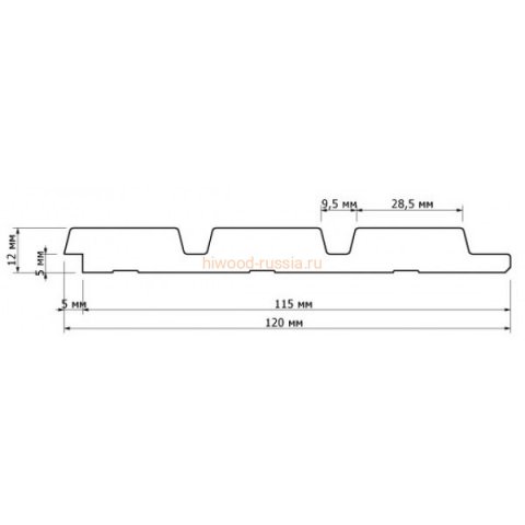 Декоративная панель  LV124 BR396K