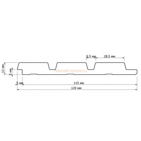 Декоративная панель  LV124L NP
