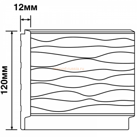 Декоративная панель  LV127W NP