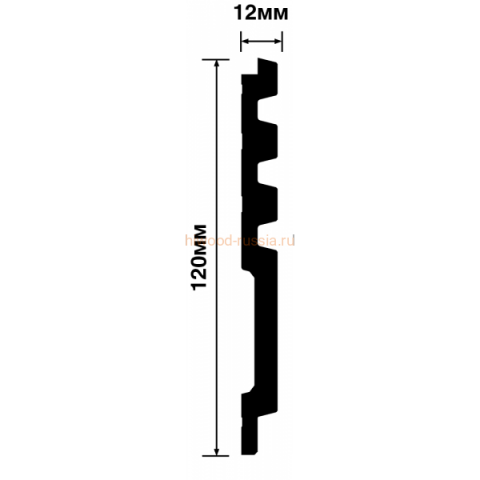 Декоративная панель  LV128 BK114K