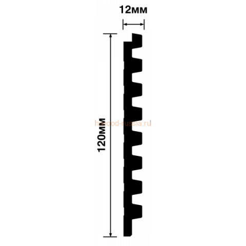 Декоративная панель  LV129 BR395NK