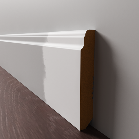 Плинтус МДФ (грунт) профиль №7