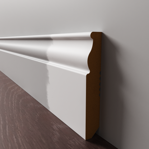 Плинтус МДФ (грунт) профиль №12