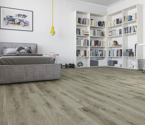 Кварцевый плинтус Fargo Classic 385-1 Дуб Марсель