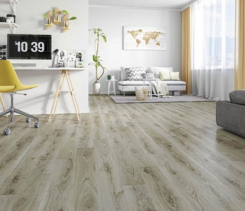 Кварцевый плинтус Fargo Classic 385-1 Дуб Марсель