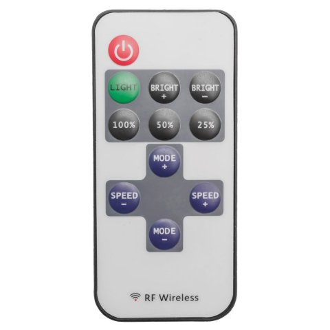 Мини-диммер для монохромной светодиодной ленты Apeyron с пультом 12/24V 04-10