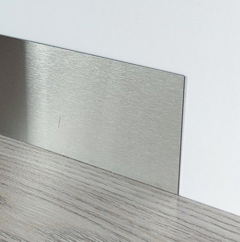 Полоса Сталь PP 20 Серебро шлифованный AISI 430 МКР 20 мм х 0.8 мм х 3000 мм