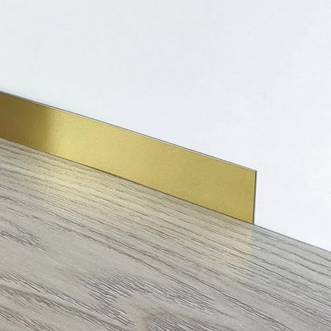 Полоса Сталь PP 20 Золото шлифованный AISI 430 нитрид титана МКР 20 мм х 0.8 мм х 3000 мм