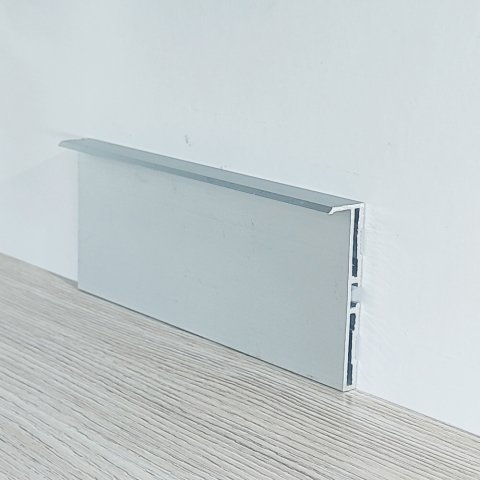 Плинтус Алюминий под гипсокартон усиленный APGS МКР 60 х 15 х 3000 мм