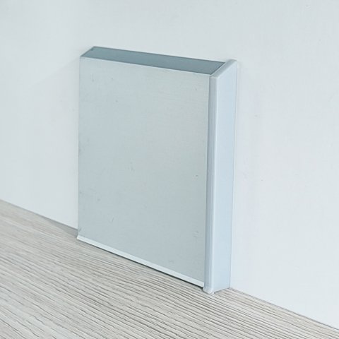 Заглушка для плинтуса BI100 серый (L+R)