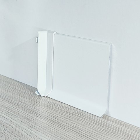 Угол внутренний для L-образного плинтуса BA40-100 белый