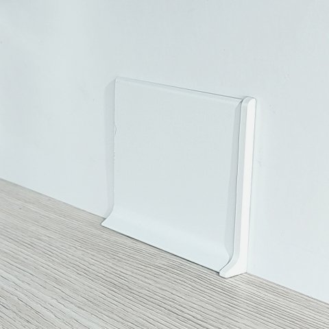 Заглушка для L-образного плинтуса BA40-100 белый (R+L)