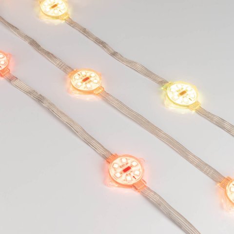 Модуль управляемый Arlight VISOR-DMX-5060-6-24V RGB 120deg D40x12mm 1.5W IP68 029188