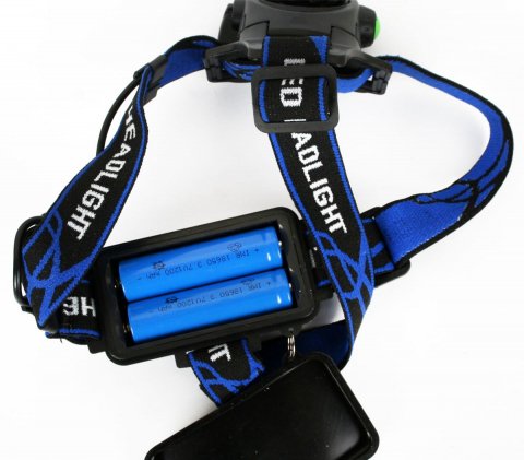 Налобный светодиодный фонарь Ultraflash Headlite аккумуляторный 100х80 260 лм E150 12188