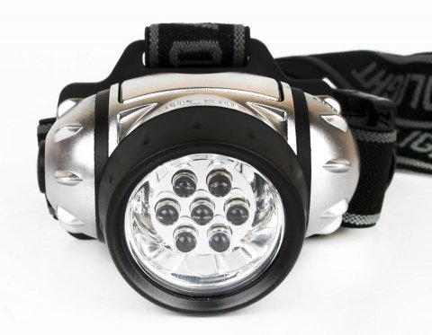 Налобный светодиодный фонарь Ultraflash Headlite от батареек 70х60 15 лм LED5351 10260