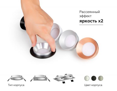 Насадка передняя Ambrella light DIY Spot N7033
