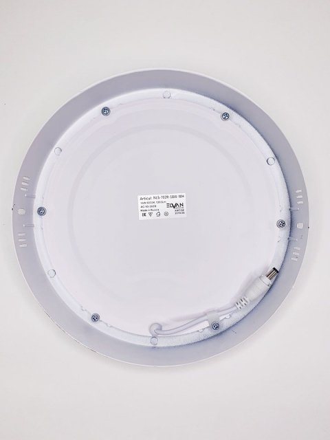 Настенно-потолочный светодиодный светильник Elvan NLS-702R-18W-NH-Wh
