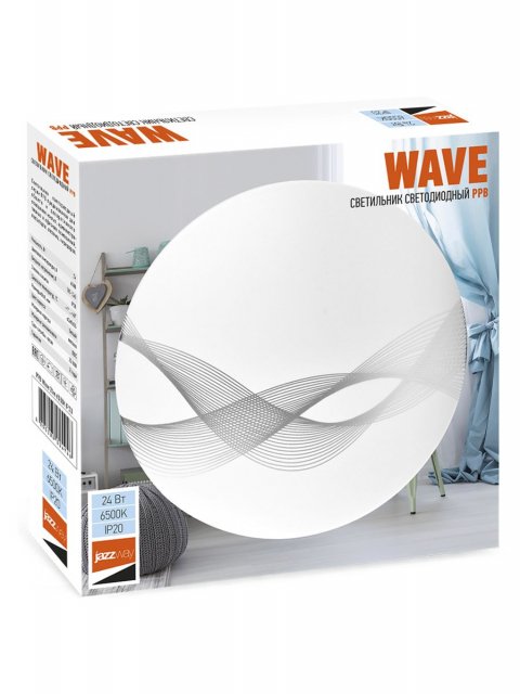 Настенно-потолочный светодиодный светильник Jazzway PPB Wave 5024946