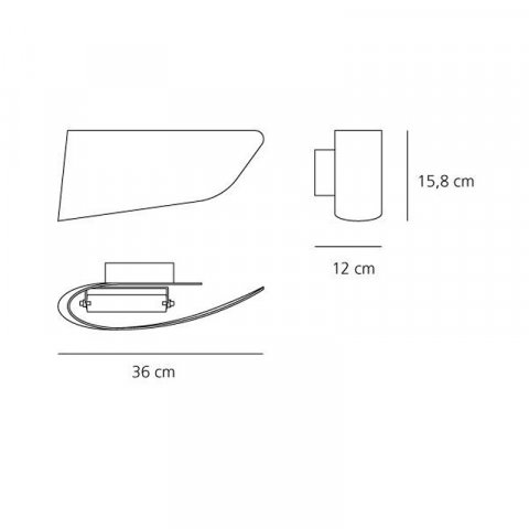 Настенный светильник Artemide Eurialo 1230020A