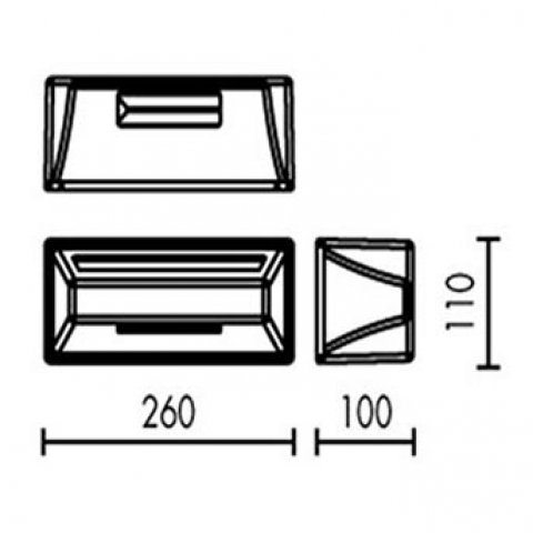 Настенный светильник Artemide Jian 1060010A