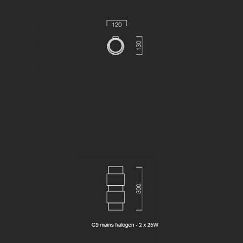 Настенный светильник CTO Lighting Ring
