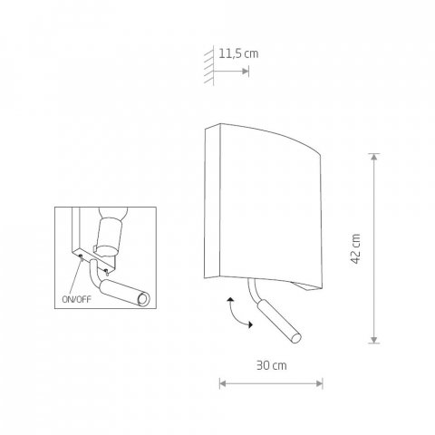 Настенный светильник Nowodvorski Borde II 7987