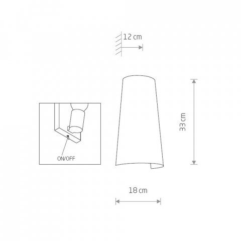 Настенный светильник Nowodvorski Faro II 8041