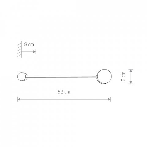 Настенный светильник Nowodvorski Orbit 7802