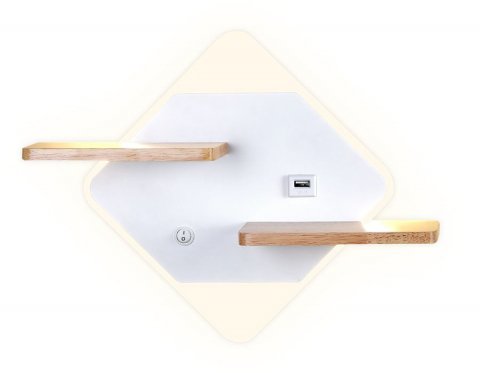 Настенный светодиодный светильник Ambrella light Wall FW100