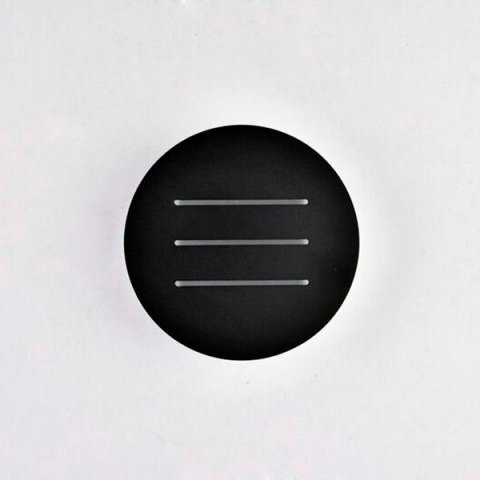 Настенный светодиодный светильник Elvan GW-1520-9W-WW-Bk