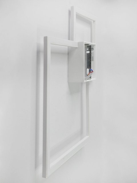 Настенный светодиодный светильник Elvan GW-46220/2SQ-20W-WW-Wh