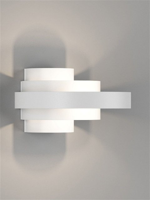 Настенный светодиодный светильник Elvan GW-5809-10W-WW-Wh