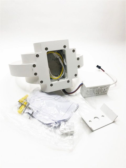 Настенный светодиодный светильник Elvan GW-5809-10W-WW-Wh