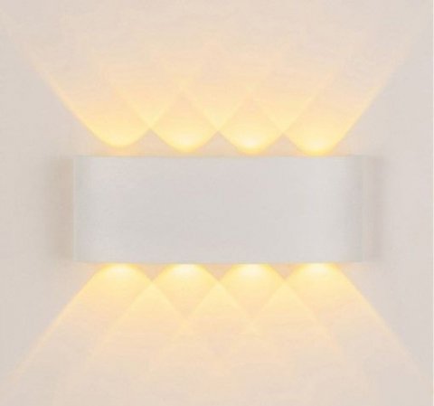 Настенный светодиодный светильник IMEX Cross IL.0014.0001-8 WH