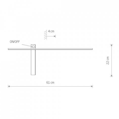 Настенный светодиодный светильник Nowodvorski Triangles Led 8115