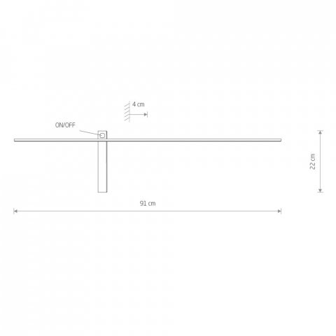 Настенный светодиодный светильник Nowodvorski Triangles Led 8116