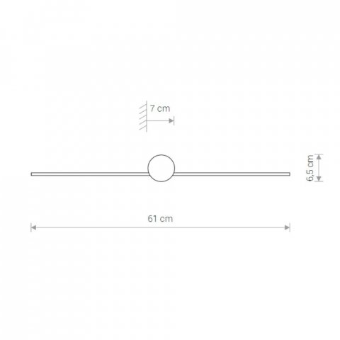 Настенный светодиодный светильник Nowodvorski Triangles Led 8127