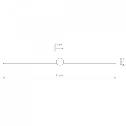 Настенный светодиодный светильник Nowodvorski Triangles Led 8128