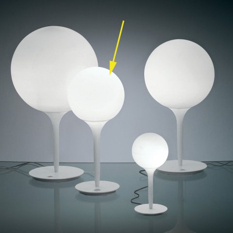 Настольная лампа Artemide Castore 1050010A