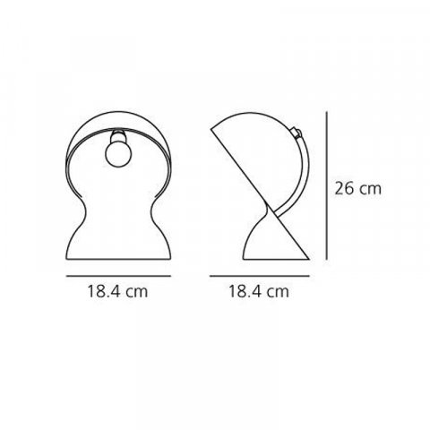 Настольная лампа Artemide Dalu 1466030A