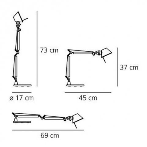 Настольная лампа Artemide Micro A011830