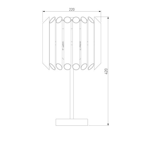 Настольная лампа Bogates Castellie 01106/3