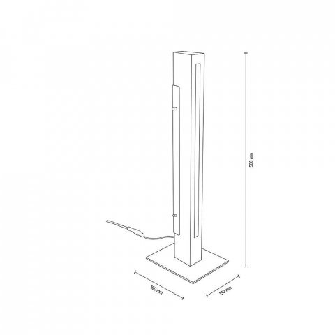 Настольная лампа Deko-Light Madera 346044
