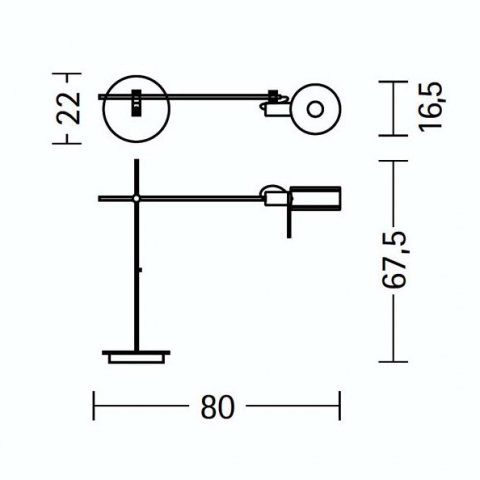 Настольная лампа Metalspot Grunge 49204