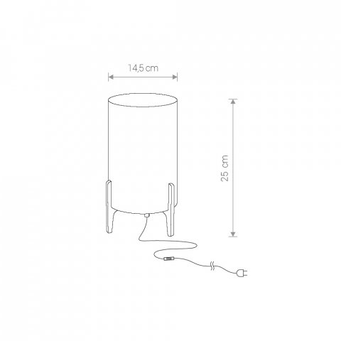 Настольная лампа Nowodvorski Rocket 8448