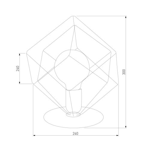 Настольная лампа TK Lighting 5450 Alambre